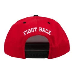 TITLE Boxing Rock Steady Fight Back Flatbill -Boxing Shop rscap4 rd bk 3