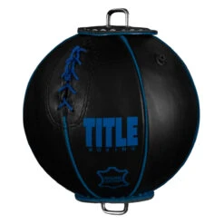 TITLE Boxing Retro Style Leather Double End Bag