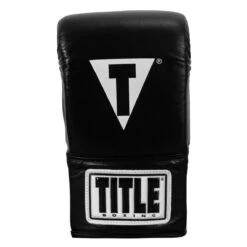 TITLE Boxing Pro Leather Bag Gloves 3.0 -Boxing Shop tbg3 bk gr 03