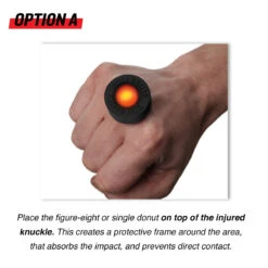 TITLE Boxing Gel Knuckle Donuts -Boxing Shop tbgkd optiona