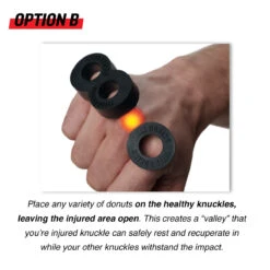 TITLE Boxing Gel Knuckle Donuts -Boxing Shop tbgkd optionb