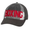 TITLE Boxing Plaid Adjustable Cap -Boxing Shop tcap73 gr 1