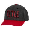 TITLE Boxing Chiseled Adjustable Cap -Boxing Shop tcap75 bk rd 1 1