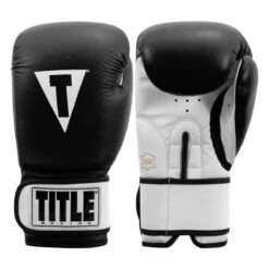 TITLE Premier Leather Super Bag Gloves 2.0 32 TITLE Premier Leather Super Bag Gloves 2.0 -Boxing Shop tsbg2 bk wh 001 1 1