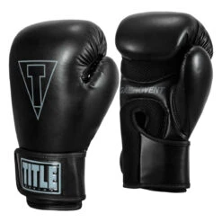 TITLE Boxing Vegan Fitness Bag Gloves -Boxing Shop vgfbg bk bk 2 1 1