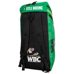 WBC By TITLE Boxing Sport Bag/Backpack 7 WBC By TITLE Boxing Sport Bag/Backpack -Boxing Shop wbcbag gn 3