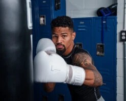 TITLE White Boxing Lace Sparring Gloves 2.0 -Boxing Shop whsg2 wh 3