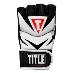 TITLE MMA Command Pro Fight Gloves 22 TITLE MMA Command Pro Fight Gloves -Boxing Shop xmcpfg bk wh 003