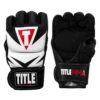 TITLE MMA Command Training Gloves -Boxing Shop xmctg bk wh 001