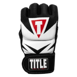 TITLE MMA Command Training Gloves 14 TITLE MMA Command Training Gloves -Boxing Shop xmctg bk wh 003