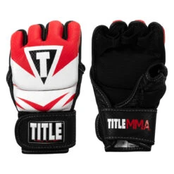 TITLE MMA Command Training Gloves 16 TITLE MMA Command Training Gloves -Boxing Shop xmctg rd wh 001 1