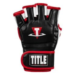 TITLE MMA Conflict Pro Fight Gloves 11 TITLE MMA Conflict Pro Fight Gloves -Boxing Shop xmfg bk wh rd 03