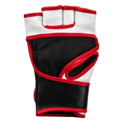 TITLE MMA Conflict Pro Fight Gloves 12 TITLE MMA Conflict Pro Fight Gloves -Boxing Shop xmfg bk wh rd 04