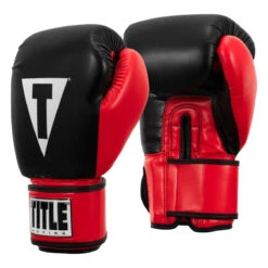 TITLE Boxing Pro Style Heavy Bag Gloves -Boxing Shop xtsg bk rd 002