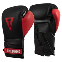 TITLE Boxing Z-FLY Bag Gloves 17 TITLE Boxing Z-FLY Bag Gloves -Boxing Shop zflybg bk rd 2 1
